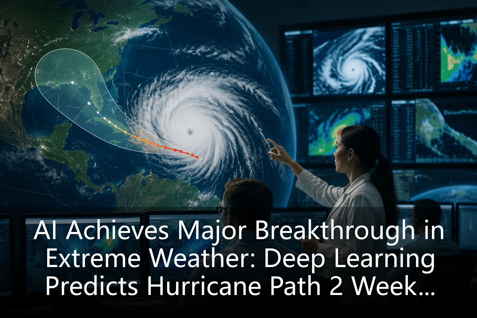 AI Achieves Major Breakthrough in Extreme Weather: Deep Learning Predicts Hurricane Path 2 Weeks Early