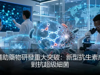 AI輔助藥物研發重大突破：新型抗生素成功對抗超級細菌
