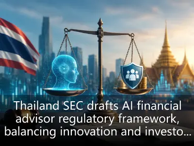 Thailand SEC drafts AI financial advisor regulatory framework, balancing innovation and investor protection