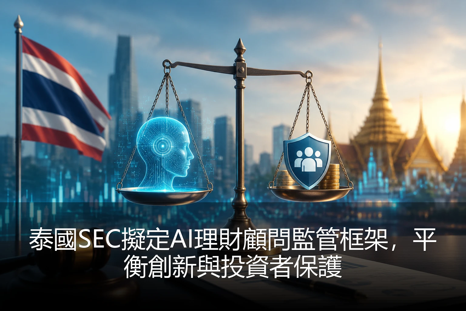 泰國SEC擬定AI理財顧問監管框架，平衡創新與投資者保護