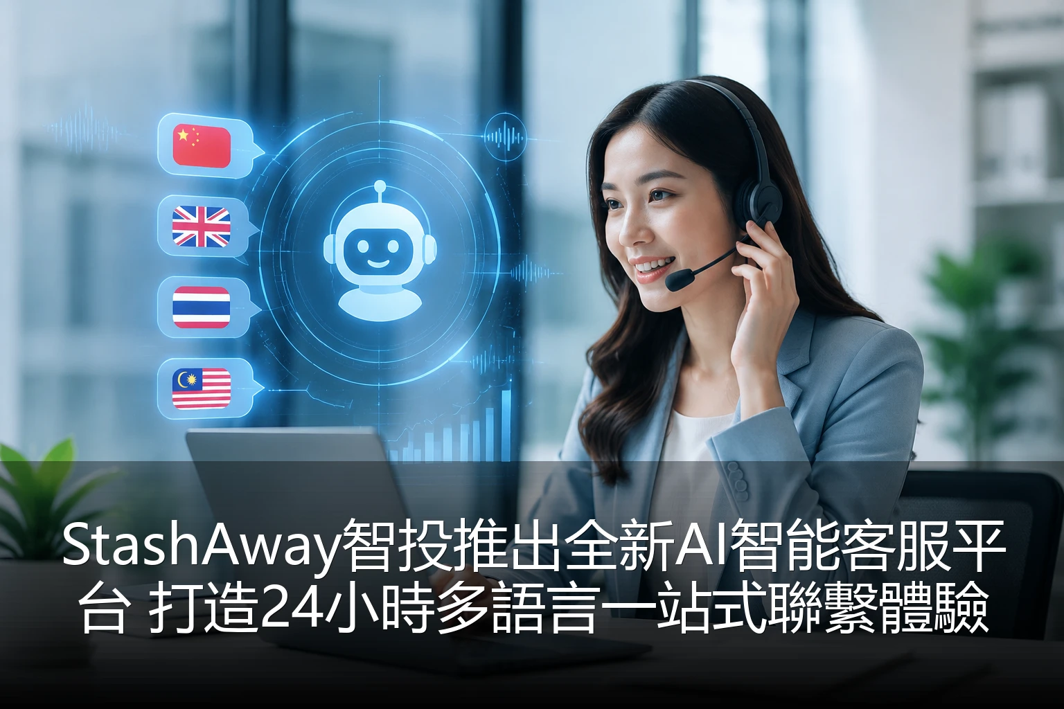 StashAway智投推出全新AI智能客服平台 打造24小時多語言一站式聯繫體驗