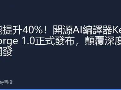 效能提升40%！開源AI編譯器KernelForge 1.0正式發布，顛覆深度學習開發