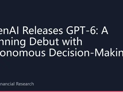 OpenAI Releases GPT-6: A Stunning Debut with Autonomous Decision-Making and Cross-Modal Reasoning, Ushering AI into a New Era of General Intelligence